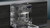 Siemens SX65ZX07CE iQ500 Vollintegrierter Geschirrspüler 60 cm XXL VarioSchublade 40dB Zeolith TimeLight EEK:B