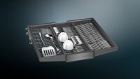 Siemens SX65ZX07CE iQ500 Vollintegrierter Geschirrspüler 60 cm XXL VarioSchublade 40dB Zeolith TimeLight EEK:B