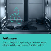 Siemens SX65ZX07CE iQ500 Vollintegrierter Geschirrspüler 60 cm XXL VarioSchublade 40dB Zeolith TimeLight EEK:B