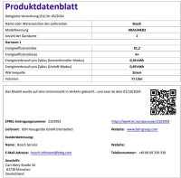 Bosch HBA534EB3 Einbaubackofen