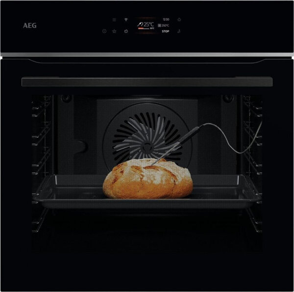 AEG TE7PB63ZAB Einbaubackofen schwarz MealAssist
