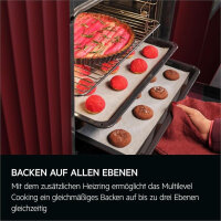 AEG TE7PB63ZAB Einbaubackofen schwarz MealAssist