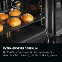 AEG TE7PB63ZAB Einbaubackofen schwarz MealAssist