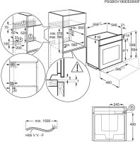 AEG TE7PB63ZAB Einbaubackofen schwarz MealAssist
