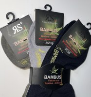 RS Viskose Kurzstrumpf "Bambus" 3 Paar 35/38...