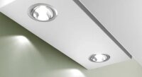 Bosch DWK65DK20 Serie 2 Dunstabzugshaube Wandhaube Kopffreihaube Um oder Abluft 60 cm weißes Glas