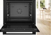 Bosch HBG536EB4 Einbaubackofen Serie 6 mit Air Fry & 3D-Heißluft Plus Schwarz