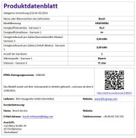Bosch HBG536EB4 Einbaubackofen Serie 6 mit Air Fry & 3D-Heißluft Plus Schwarz