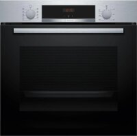 Bosch HBA534ES3 Einbaubackofen Serie 4, schwarz, 71 L,...