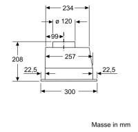 Bosch DLN53AA70 B-Ware Dunstabzugshaube Lüfterbaustein