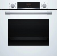 Bosch HBA534BW3 Einbaubackofen Serie 4, weiß, 71 L,...