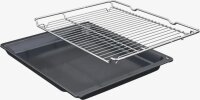 Bosch HBA534BW3 Einbaubackofen Serie 4, weiß, 71 L, 60cm, 3D-Heißluft, Hydrolytisch