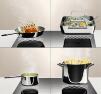 Electrolux EIV634 Autarkes 4 Zonen-Induktionskochfeld 60 cm Glaskeramik Schwarz Integriert