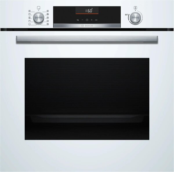 Bosch HBG536EW4 Einbaubackofen Serie 6 mit Air Fry & 3D-Heißluft Plus Weiß