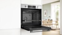 Bosch HBG536EW4 Einbaubackofen Serie 6 mit Air Fry & 3D-Heißluft Plus Weiß
