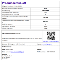 Bosch HBG536EW4 Einbaubackofen Serie 6 mit Air Fry & 3D-Heißluft Plus Weiß