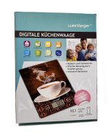 Digitale Küchenwaage Motiv Kaffee