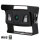 Ampire KIP200-BLK Ultra-Weitwinkel Farb-RV Kamera IP69K Heckeinbau 15m Kabel