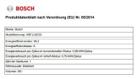 Bosch HBF114ES0 Backofen