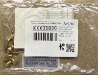 Bosch Düsensatz Flüssiggas G30/50mbar 00635830
